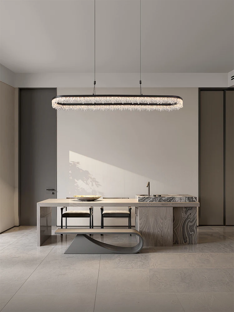 

Italian style, light luxury, restaurant, chandelier, high sense