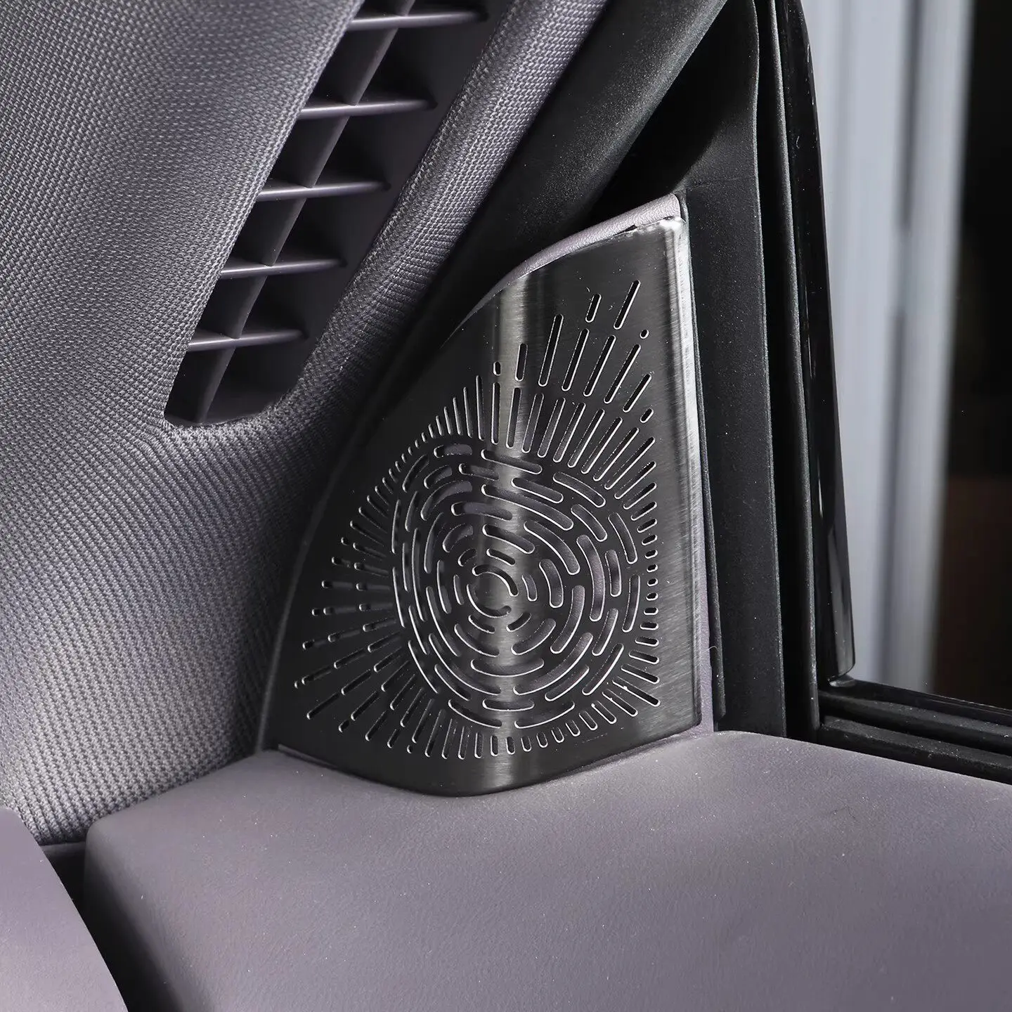For Changan Qiyuan A06 Stainless Steel Front Triangle A-pillar Decorative Frame