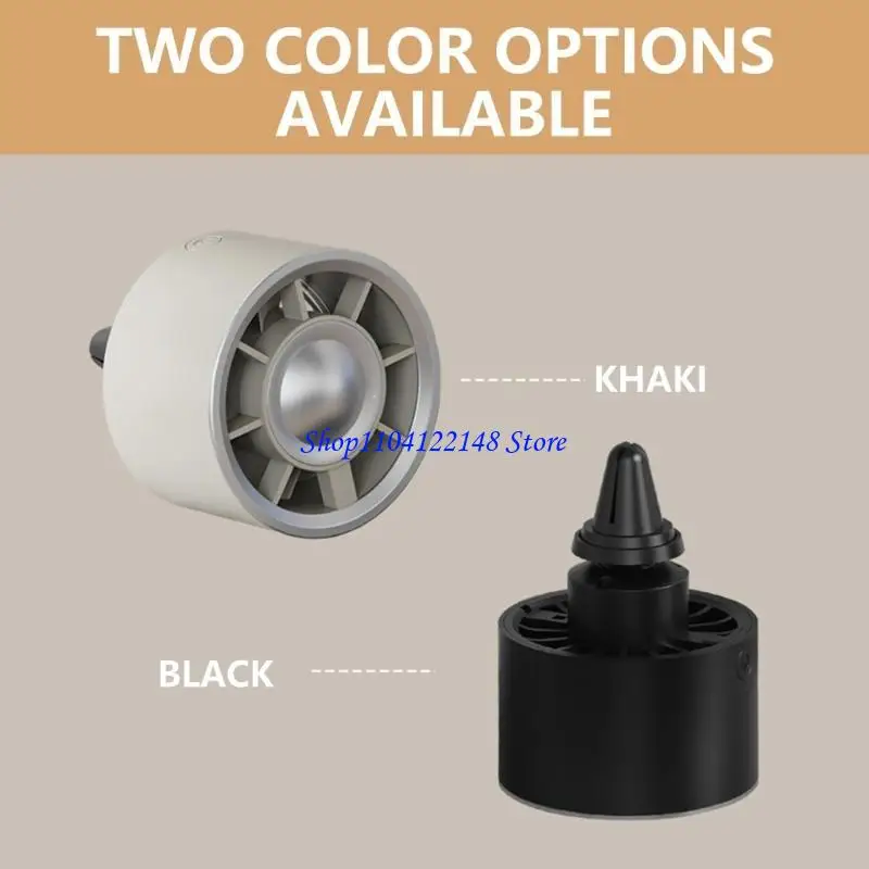 

P9FA Versatility Car Air Vent Fan USB 3Speed Adjustable Car Fan For All Vehicles