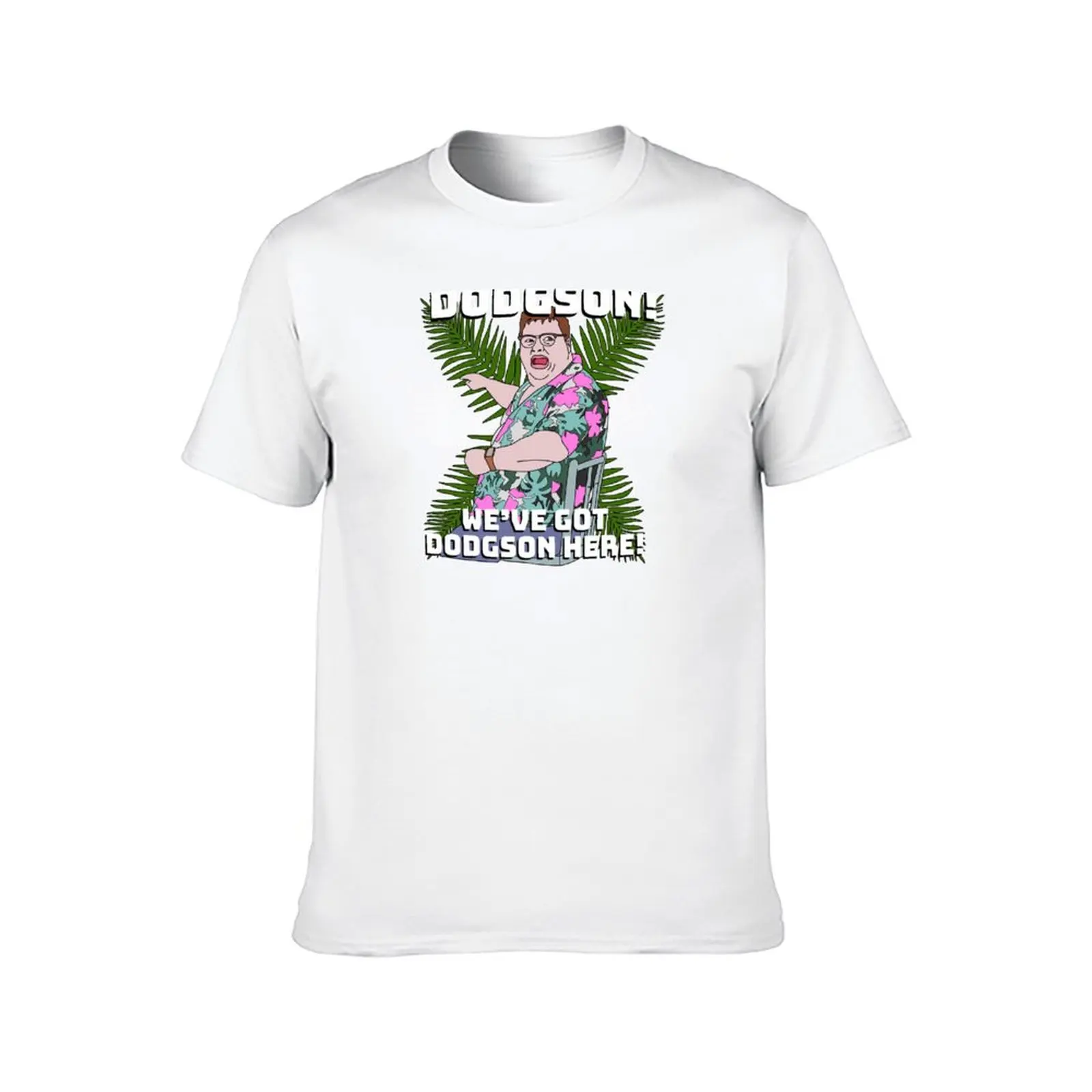 Jurassic Dennis Nedry T-Shirt man t shirts high quality luxury brand men t shirt cotton 100% T-Shirt
