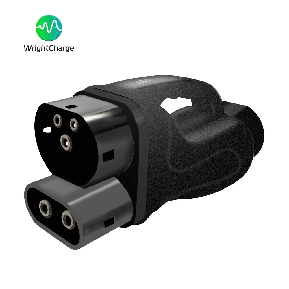 

OEM Electric Vehicle Car Accessories 300A300kW 1000V DC GBT to CCS2 Adapter New Condition EV DC Charging Plug WrightCharge