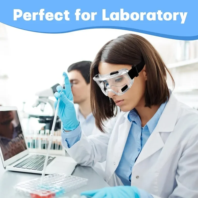 Safety Goggles Anti Splash Lab Goggles Dust Proof Work Lab Eyewear Protection Industrial Research Safety Glasses Onion Goggles