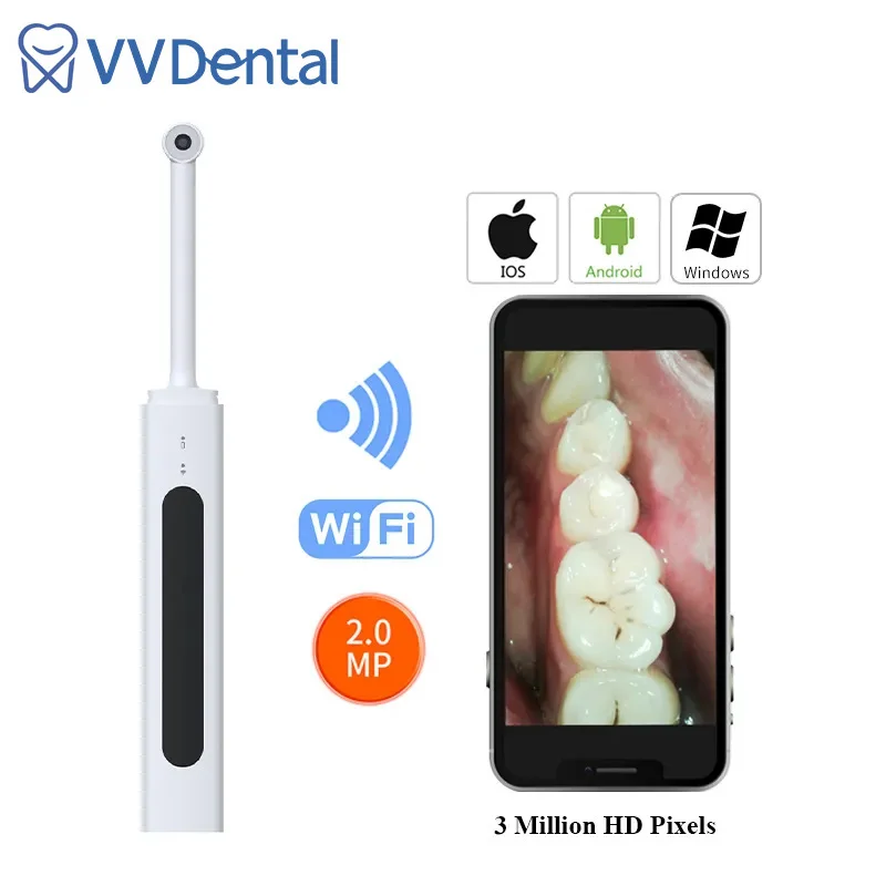 Dental Wireless Oral Camera Smart Endo Wifi Endoscope Intraoral Oral Inspection Camera Endoscope For iPhone iPad Andorid And PC