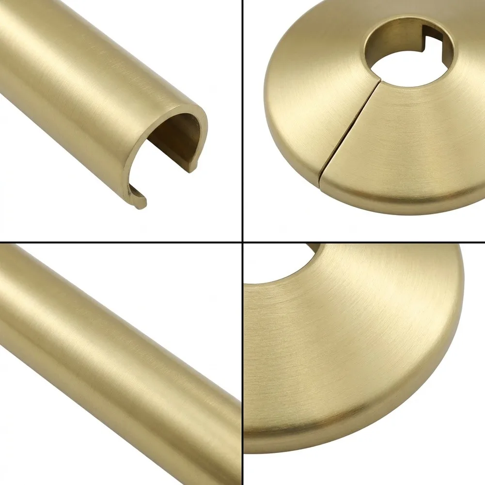 Gas Shield Pipe Cover For Living Room Attractive Pipe Decoration Decorative Cover Plastic Material Easy Installation