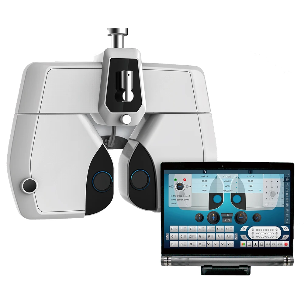 CE Approved Optometry Instruments Multifunctional Astigmatism Eest DVT-1000 Auto Phoropter Digital