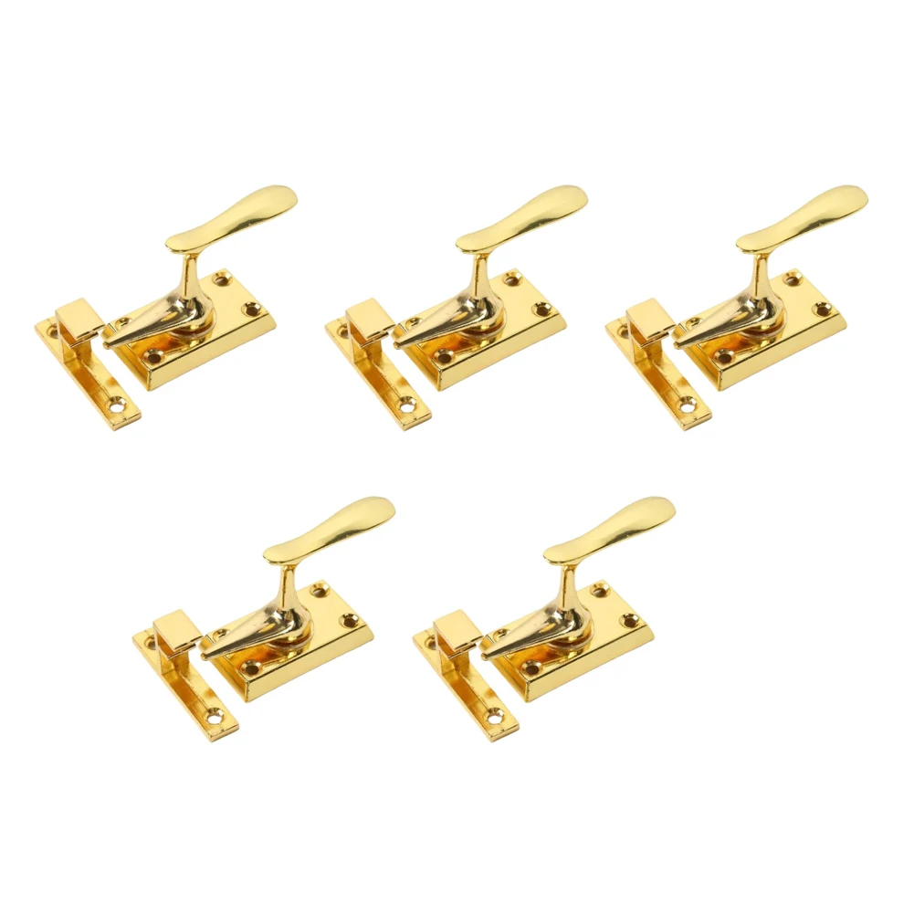 20 Unit Zinc Alloy Twist Latch Lock Pack for Easy Door Upgrade Fast Installation with Basic Tools No Special Routing Needed