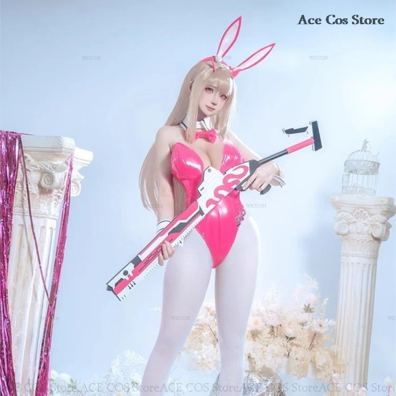 

NIKKE The Goddess Of Victory Bunny Girl Blanc Noir Cosplay Fantasia Costume Sexy Uniform for Girls Women Halloween Disguise Suit