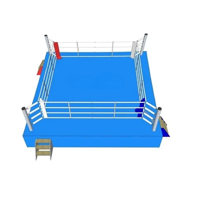 Professional Training Boxing Ring Stable Floor Base Ideal For Competitive Fighting Matches