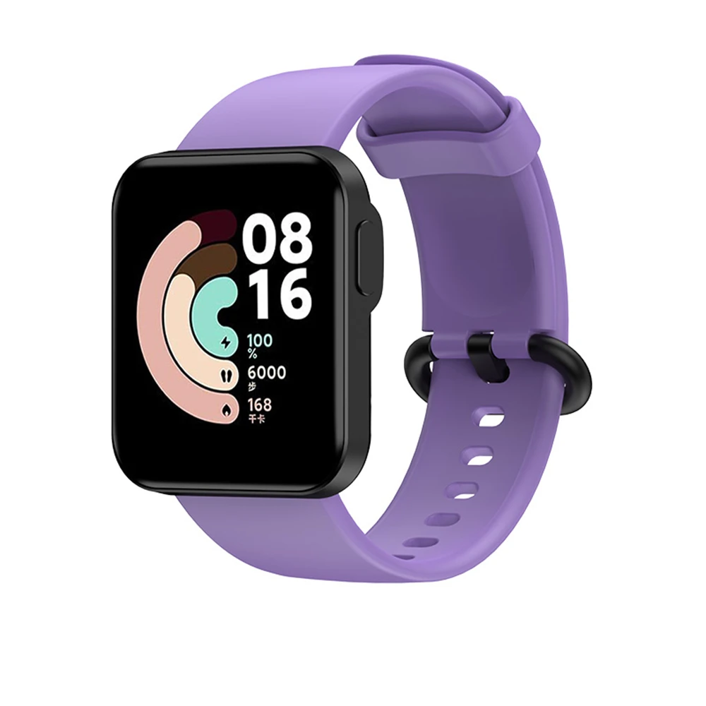 حزام الساعة الرياضي سوار معصم من السيليكون بديل لساعة Xiaomi Watch Lite Redmi