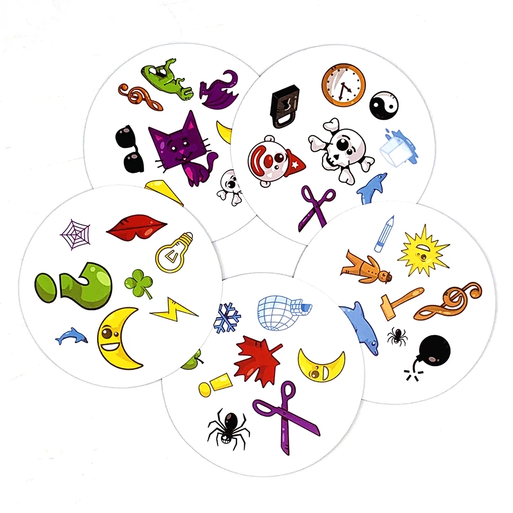 لعبة بطاقات صندوق معدني، ألعاب تفاعلية بين الوالدين والطفل، لعبة بطاقات للعائلة والأصدقاء، ألعاب العطلات، هدية الهالوين وعيد الميلاد #4