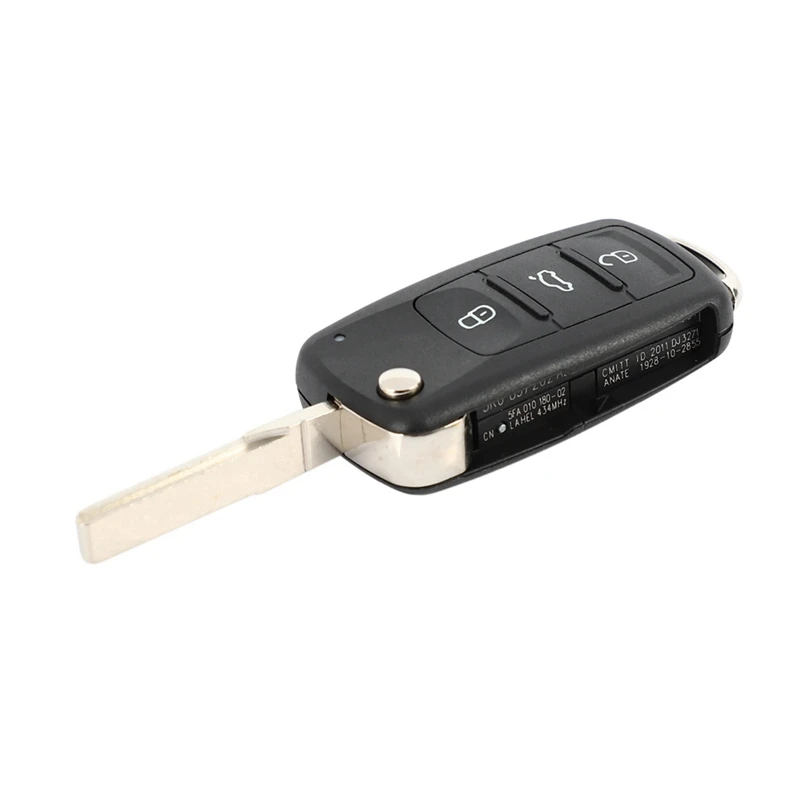 Remote Key 5K0837202AD 5K0 837 202 AD For Beetle/Caddy/Tiguan/Touran/UP 2009-2014/Eos/Golf/Jetta//Scir Durable Easy To Use