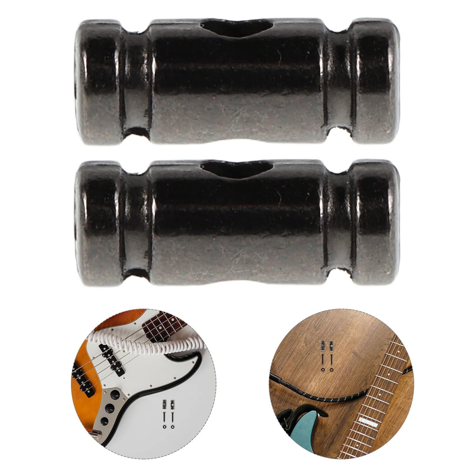 

2Pcs Electric Guitar Parts Roller String Retainer with Locking Mechanism for Changes and Stability