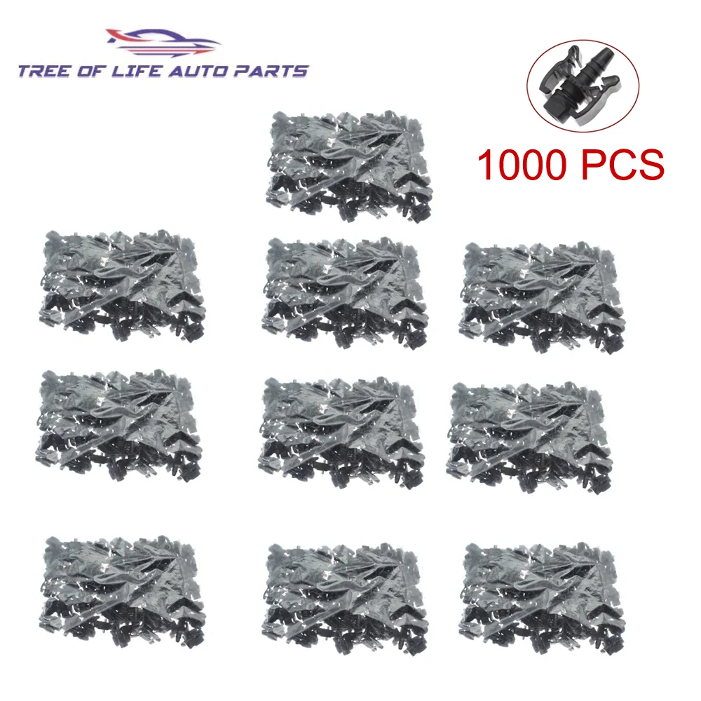 1000PCS Car Expansion Water Tank Water Hose Straight Connect Connector For Peugeot Citroen Automotive Accessories