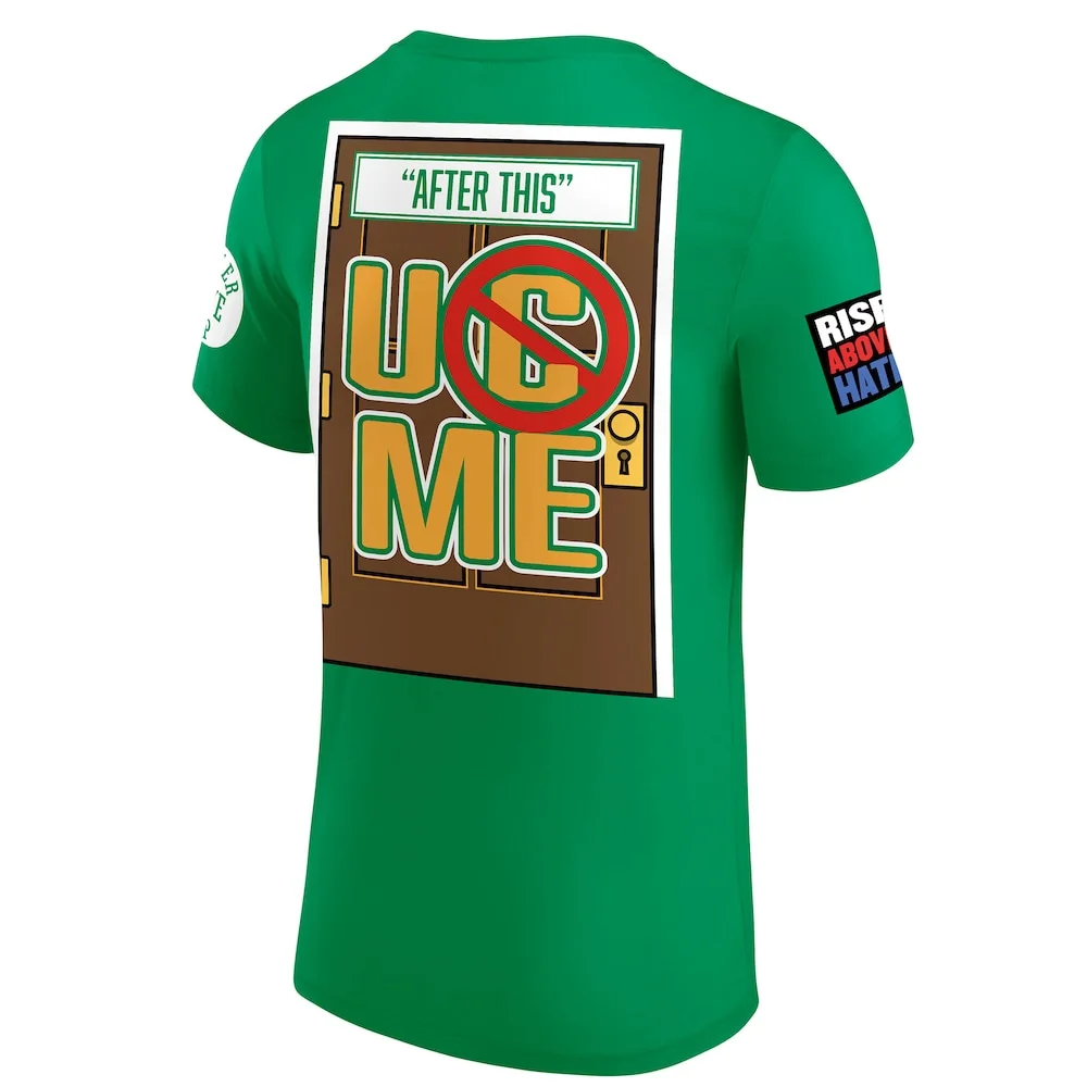 الرجال الأخضر جون سينا وداع جولة 2025 بوسطن تي شيرت ثلاثية الأبعاد الطباعة اليومية عادية سريعة الجافة قصيرة الأكمام حجم كبير المحملة للرجال #3