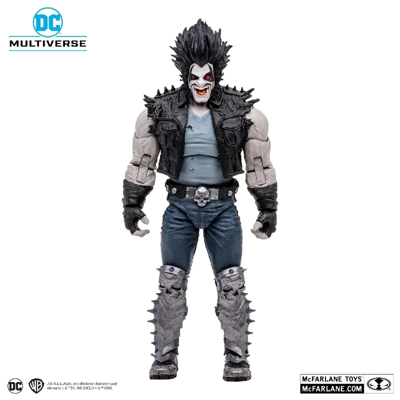 شخصيات حركة سلسلة القصص المصورة بالتيار المستمر ، غطاء سيارة ، علامة ذهبية ، مستذئب بالتيار المستمر ، هدية دراجة نارية ، متوفرة بالمخزون #4