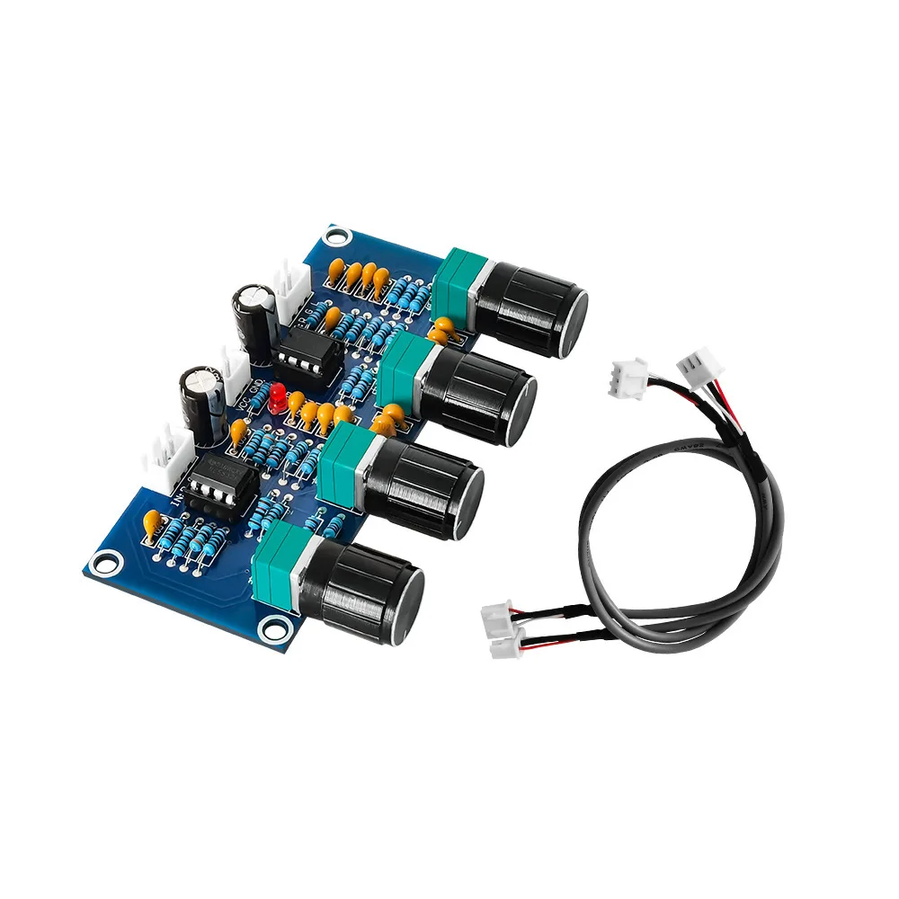 XH-A901 Digital Power Amp Board | Tone Control Treble/Bass Adjustment & Preamplifier Panel