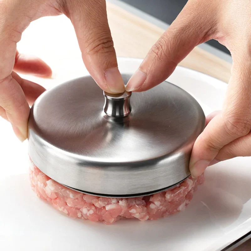 304 Stainless Steel Hamburger Patty Mould DIY Rice Patty Beef Egg Vegetable Fried Press Roll Hamburger Kitchen Gadget