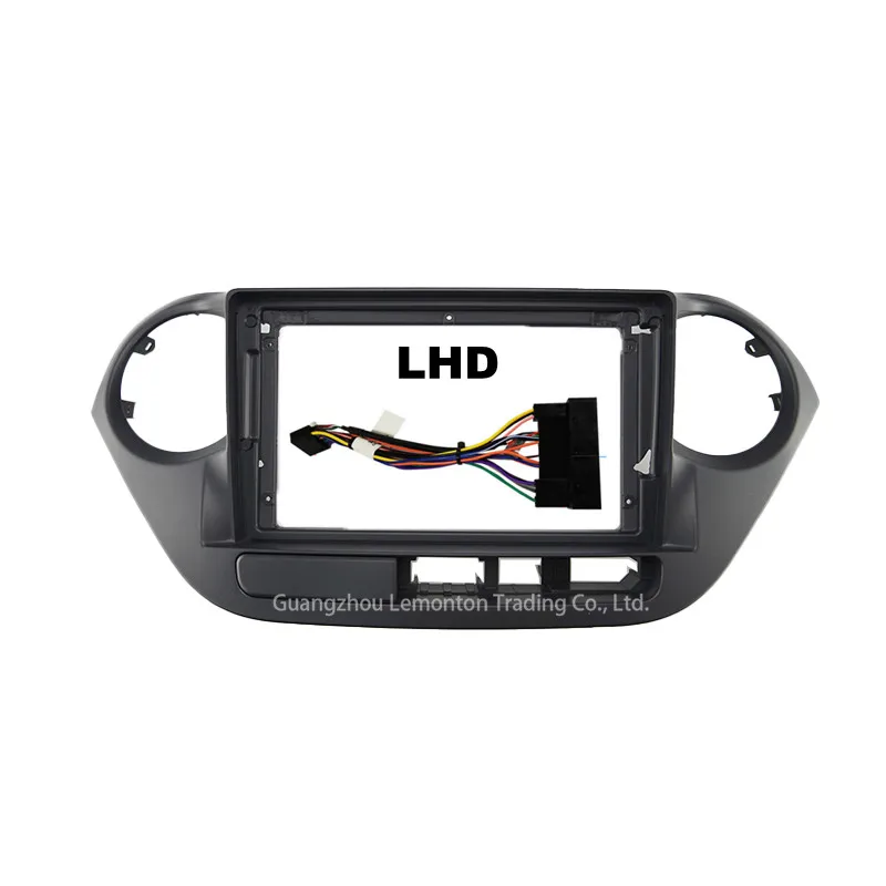 9-inch 2din Car Radio Dashboard For HYUNDAI I-10 2014 Stereo Panel, For Teyes Car Panel With Dual Din CD DVD Frame