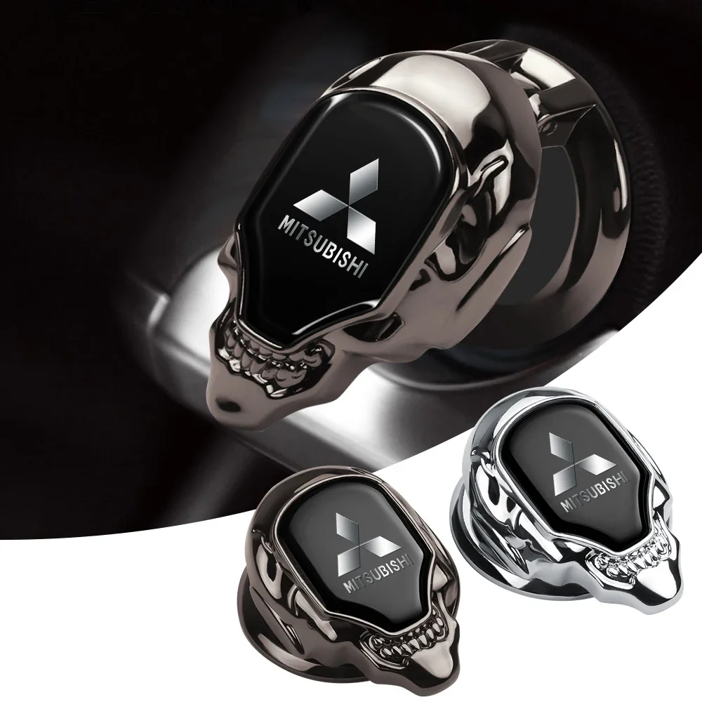 

Metal Car Engine Start Stop Button Cover Trim for Mitsubishi Outlander Lancer ASX Pajero One-Key Start Sticker