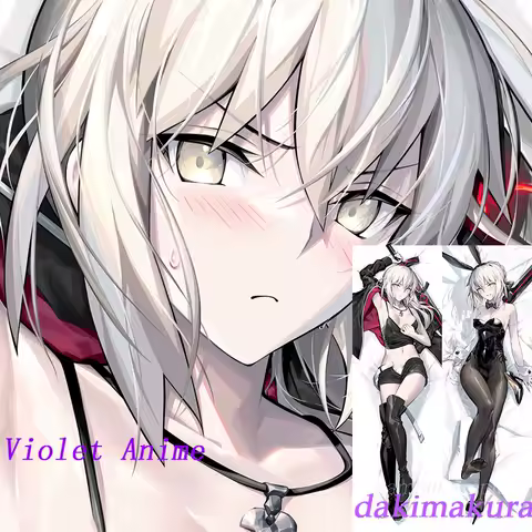 Dakimakura Anime Saber fgo Double-sided Print Life-size Body Pillow Cover Bedding Gifts