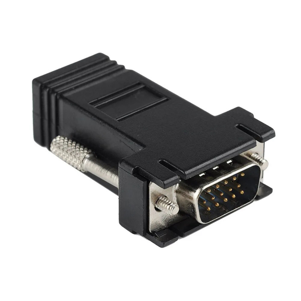 Signal Transmission Network Cable Extender Video Signal Extension Bi-directional Conversion CAT5E CAT6 Compatible
