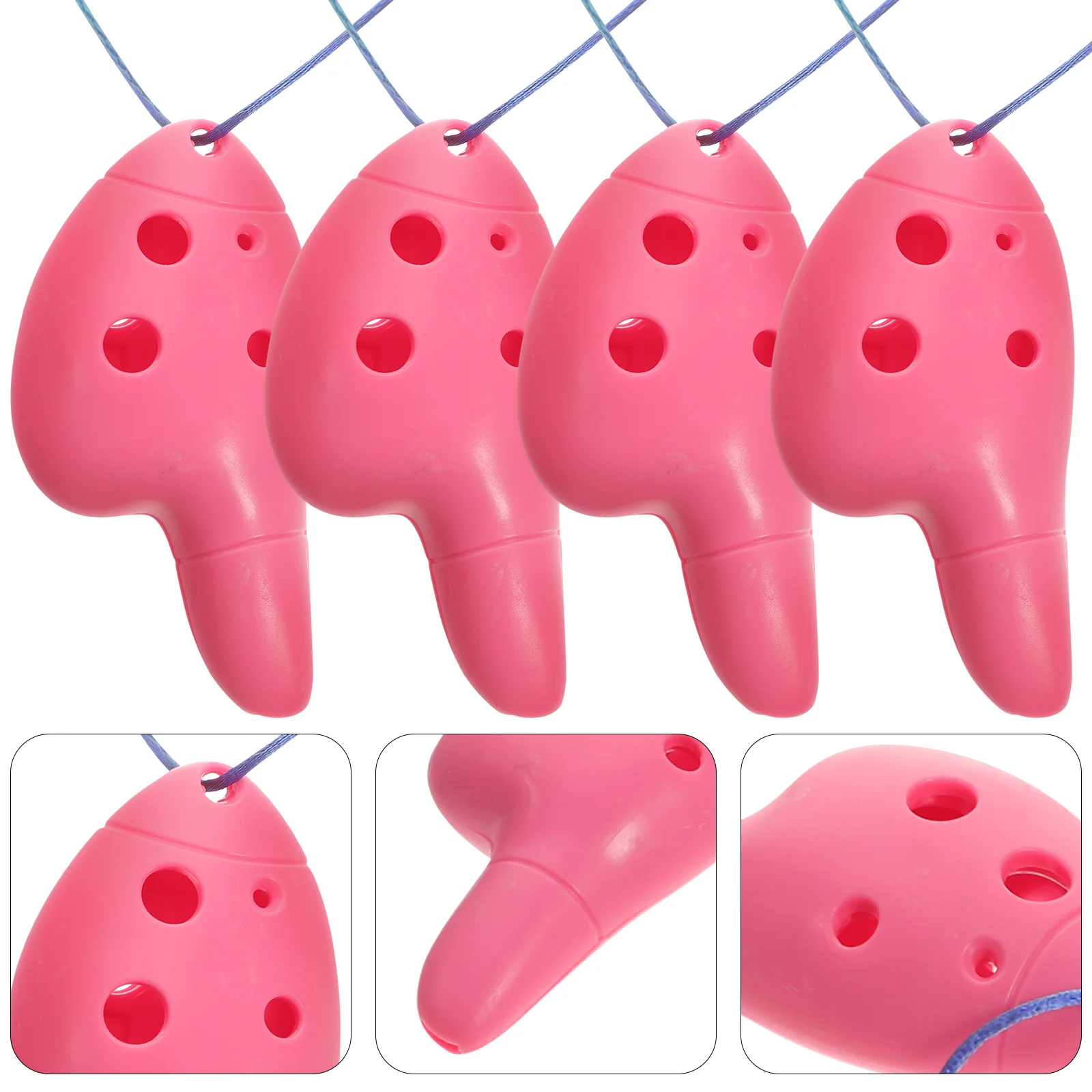 Kids Mini Ocarina Music Instrument Practice Plastic Classical Beginner Children Portable Musical Instruments