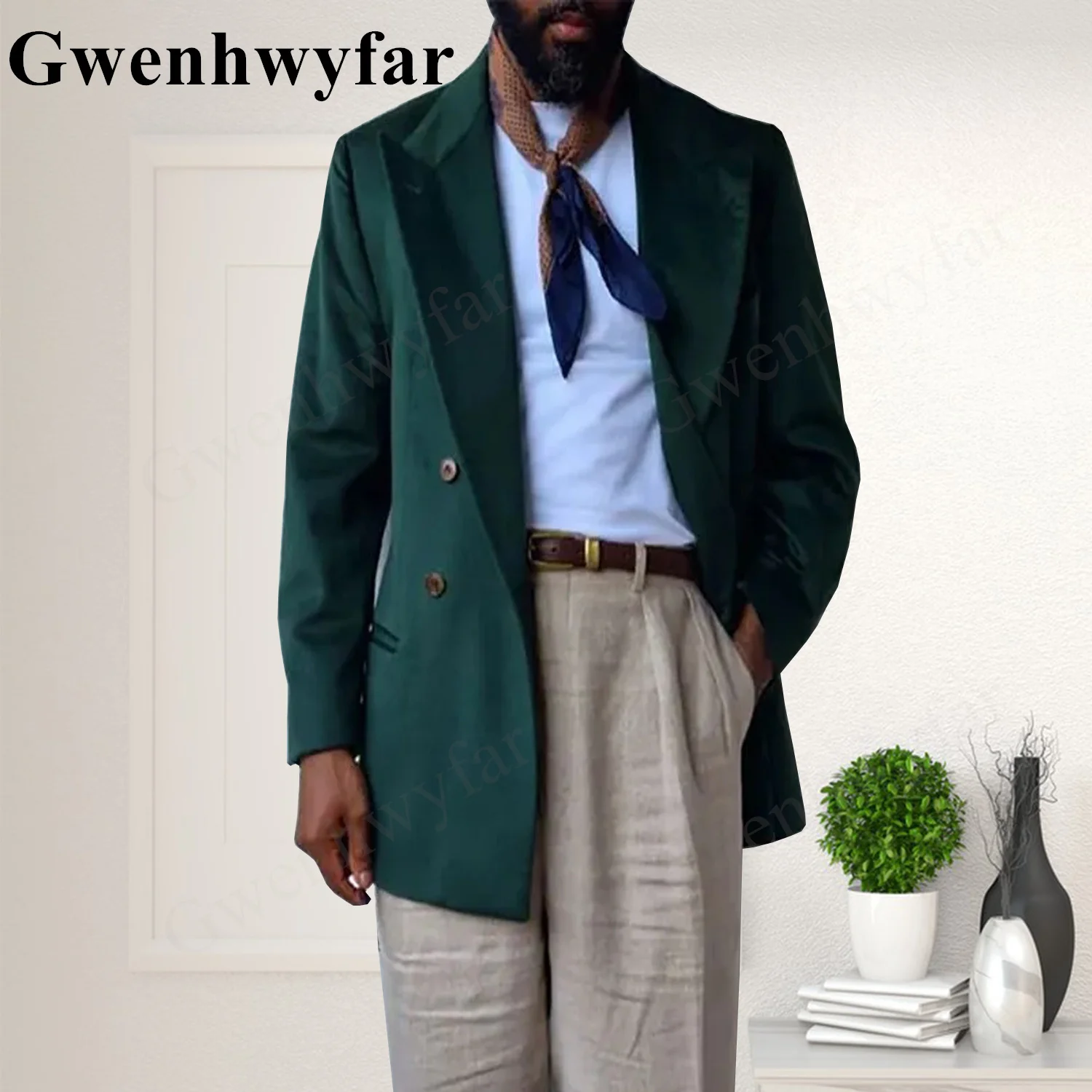 

Gwenhwyfar Party Dresses Jacket+Pants Fashion Suits For Men Slim Fit Party Casual Male Blazer Formal Occasion Dresses Homme Cost