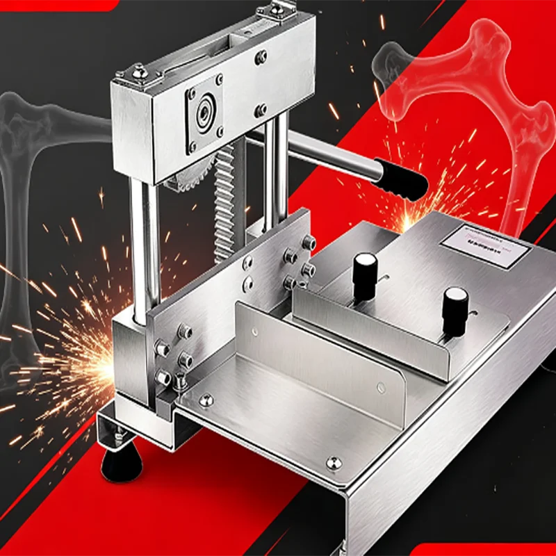 Stainless Steel Bone Sawing Machine Commercial Ribs Steak Lamb Chops Guillotine Machine