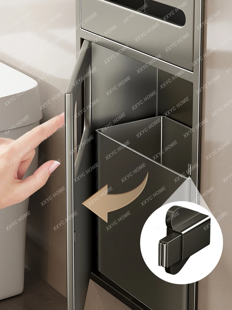 Toilet Niche Recessed Toilet Trash Can Shelf Bathroom