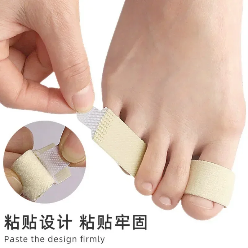 Toe Straightener Splints Cushions Bandages for Correcting Crooked & Overlapping Toes Protector Corrector De Juanetes Para Pies