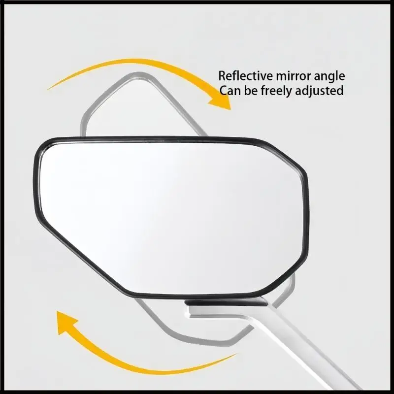 Picture 6: Wide Electric Scooter Side Mirrors Adjustable For Riders Visibility