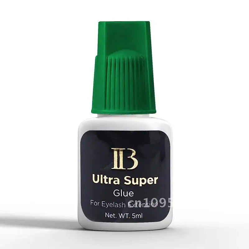 5 Bottles Original IBeauty IB Ultra Super Glue for Eyelash Extensions 5ml Korea Green Cap Lash Glue Makeup Tools Wholesale