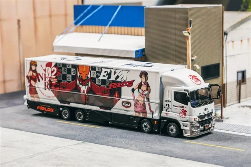 Tarmac Works 1:64 Fuso Super Great EVA Racing Diecast Model Car