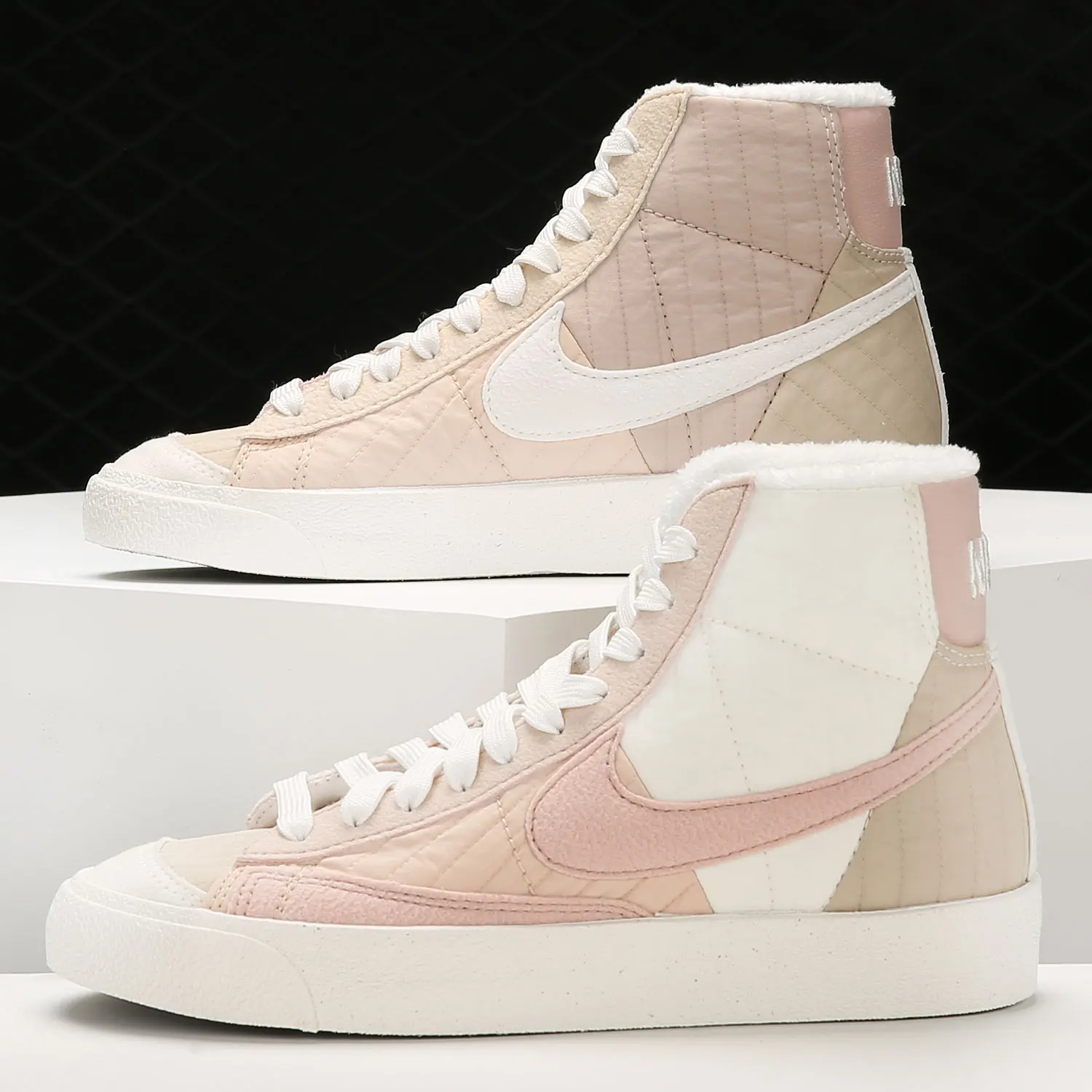 حذاء Nike الرسمي الأصلي BLAZER Pioneer للنساء عالي الجودة رياضي كاجوال DO7445-261