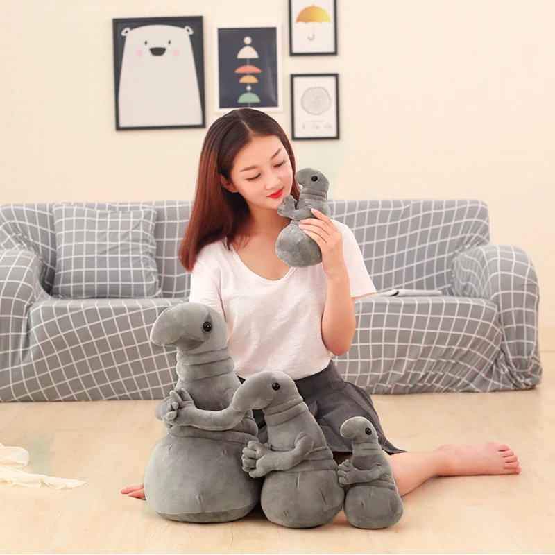 Alien Plush Statue Doll Toy Soft Fill Animal Toy Doll Plush Fill Toy Baby Sleep Pillow Christmas Gift