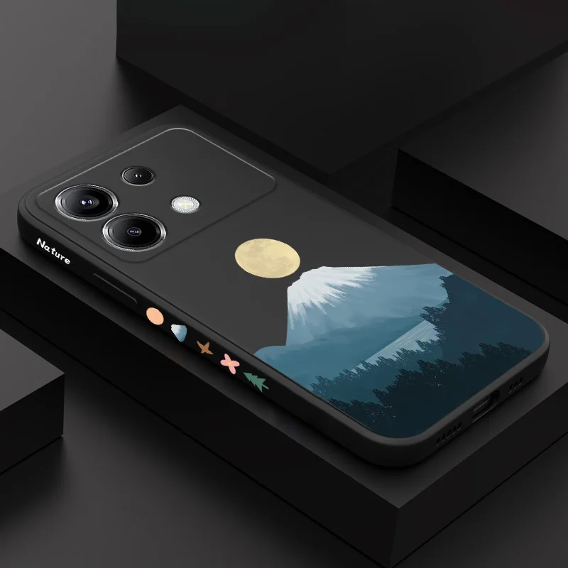 

Quiet Scenery Phone Case For Xiaomi Poco F8 F7 X7 X6 F6 M6 M5 M5S F5 X5 F4 X4 M4 X3 Ultra Pro GT Silicone Cover