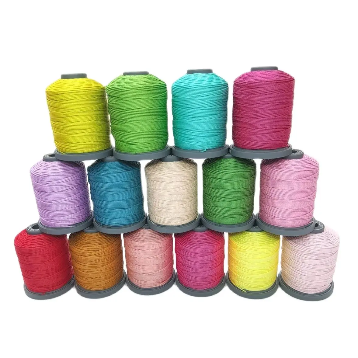 XianGe Wax Thread Polyester Line 0.30 0.38 0.45 0.52 0.60 Handmade Leather Sewing (51-84 Color NO）