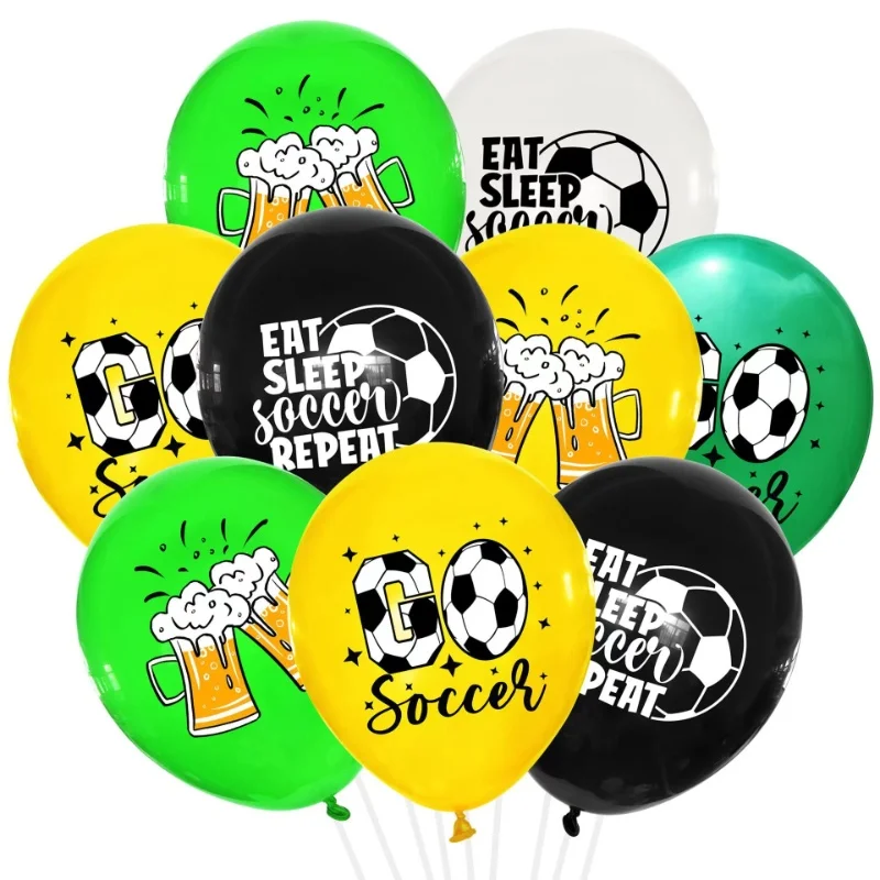 Football Birthday Party Favors Bracelet Sticker Keychain Backpack Soccer Birthday Cake Topper Football Party Supplies Boy Gift view 4