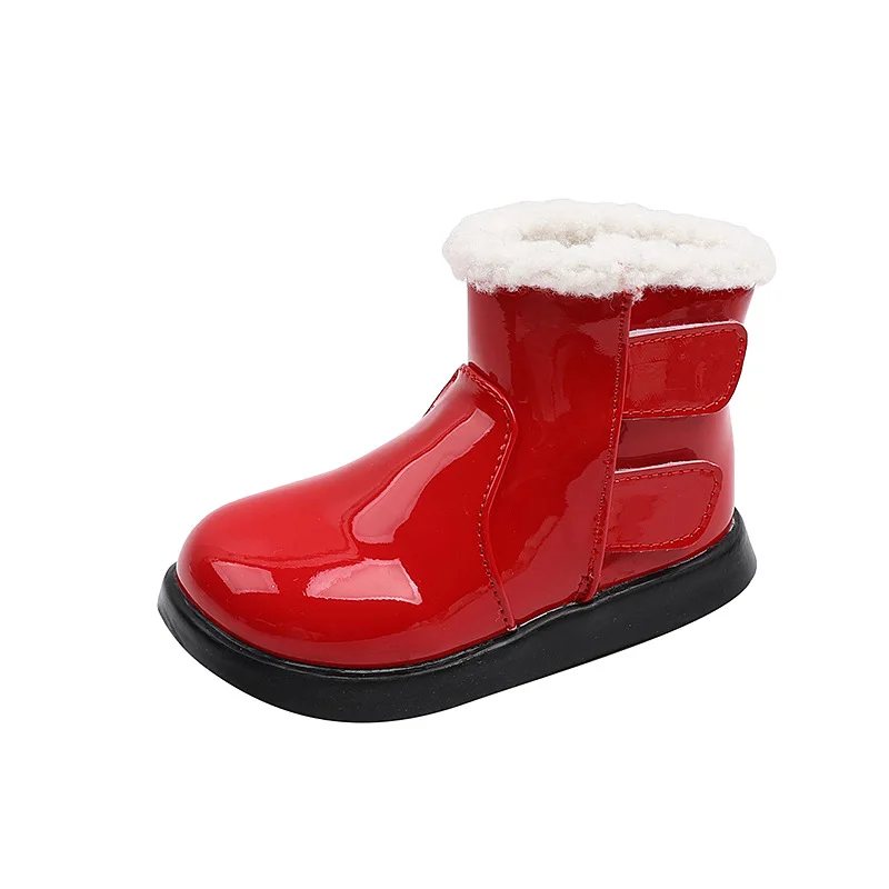 

Ботинки Fashion Girl Boot 2025 Autumn New Women Ankle Boot Hairy Gril Shoe with Velvet Warmth Kid Shoes Children's Autumn Boots