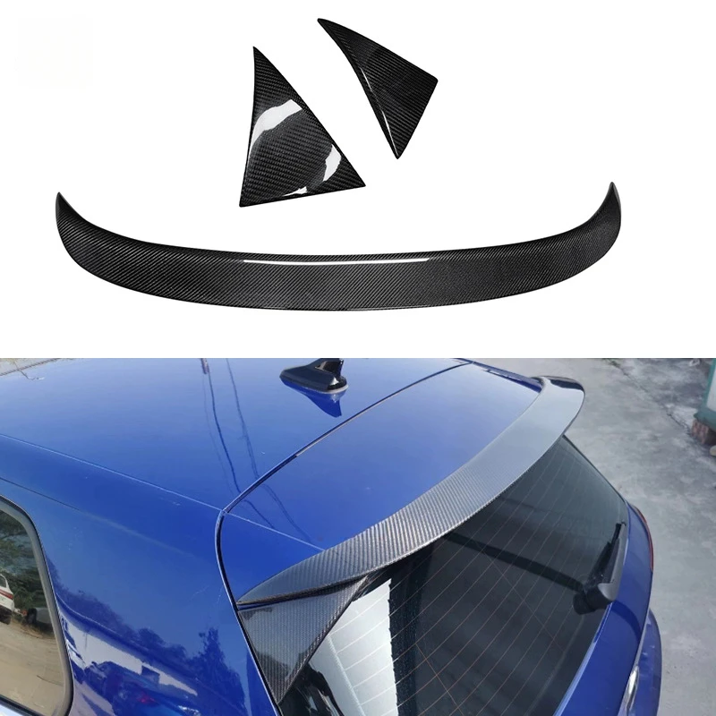 

Suitable for Volkswagen Golf 8 Carbon Fiber Eighth Generation No-Drill Roof Spoiler Modified Small Pressure Tail Car Acc