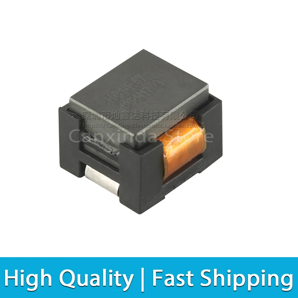 

5pcs HC1-R57-R HC1-R57 SMD SMT Moulded Power Inductor Inductance 0.57uH 33.4A High Current Filter 13*13mm