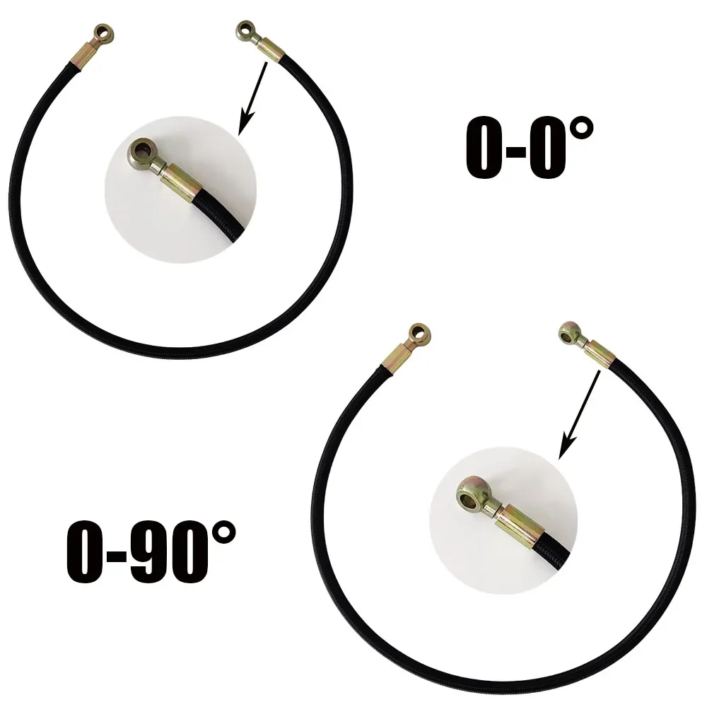 ID6/8MM PTFE توربينات النفط العرض ارتفاع درجة الحرارة مقاومة للتآكل الفولاذ المقاوم للصدأ المشتركة Banjo8-20MM مناسبة للشواحن التوربينية
