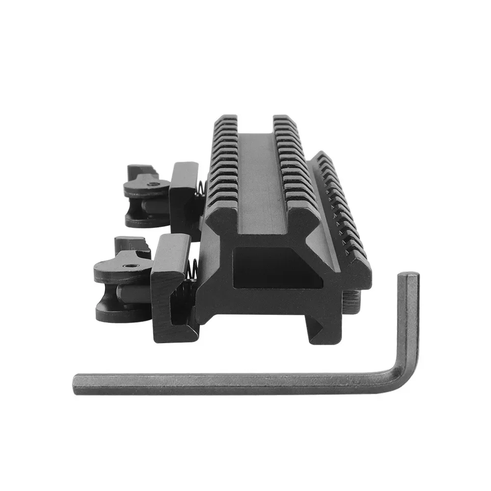 Taktische 4-14 Slot Riser Mount Picatinny Schienenadapter 21mm auf 21mm Zielfernrohrmontage 20mm Schiene UNITY Mount für Red Dot Optikvisiere – Detail 14