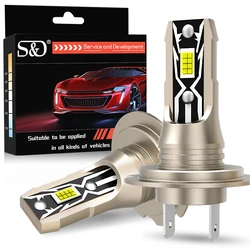 25000LM H7 LED Headlight Kit Mini Bulb 120W 3570 CSP for Car Headlamp Auto Fog Lamps Canbus H7 Led Turbo Automobile 6000K 12V