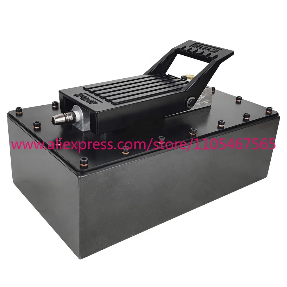 BQ-DA6 Hydraulic Air Pump Pneumatic Foot Pedal, Pressure 70 trillion Pa, for Single Action Cylinder