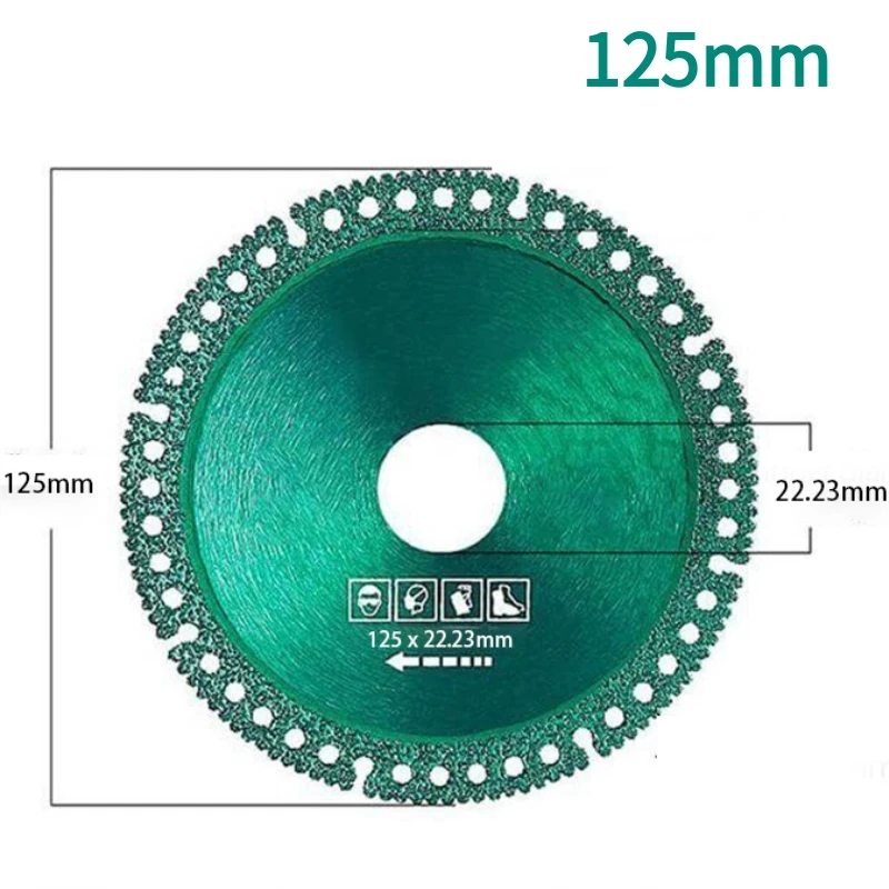 1pc 115/125mm Multi-Function Compound Saw Blade For Smooth Cutting/Steel/Chamfering/Cutting Diamond Saw Blade Tools
