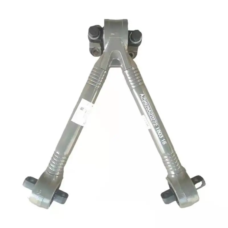 FOR Sin otruk Ho wo front four and rear eight wheels accessories muck truck dump truck V-type thrust rod assembly AZ9725529272