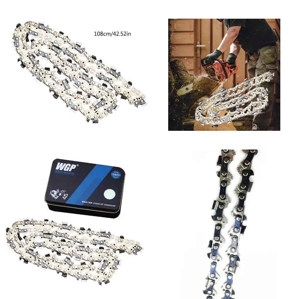 

652F 16Inch Chainsaw Chain 3/8" 59 Drives Links .050" Gauges 29 Teeth for Electric Chainsaw Parts Craftsman Tool Replacement