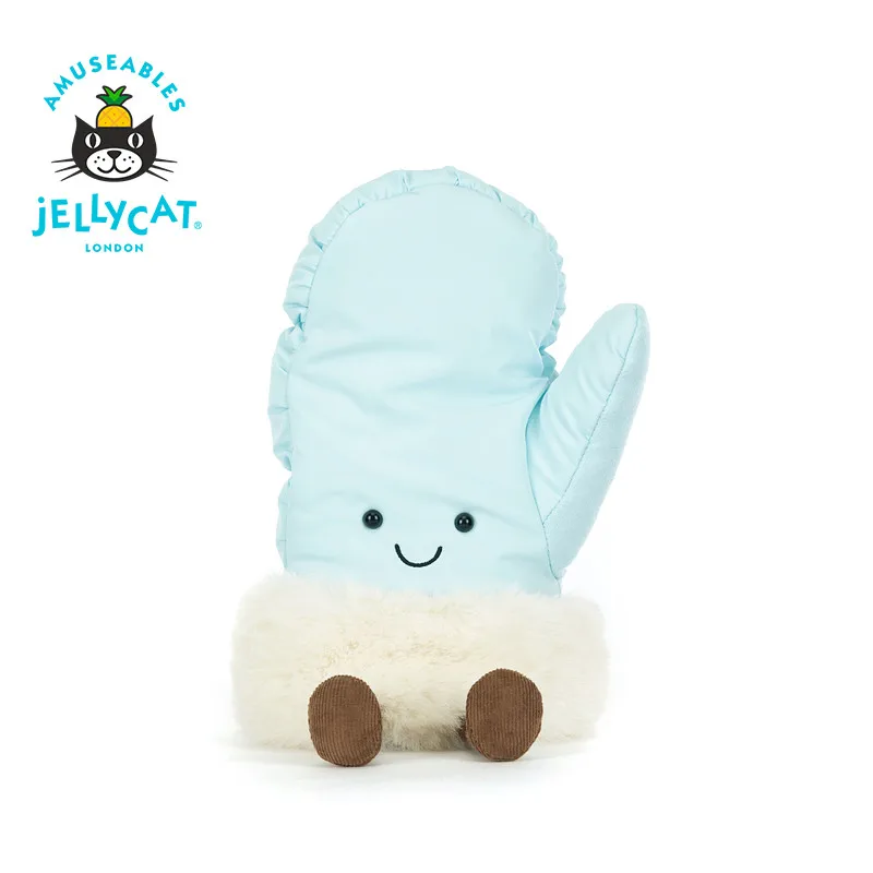 

Genuine UK Jellycat Amuseables Mittens Super Soft Cute Winter Christmas Creative Healing Plush Toy Ornament Gift For Kids