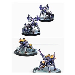 Resin Model Kit Probots Unassembled Sculpture for Hobbyists